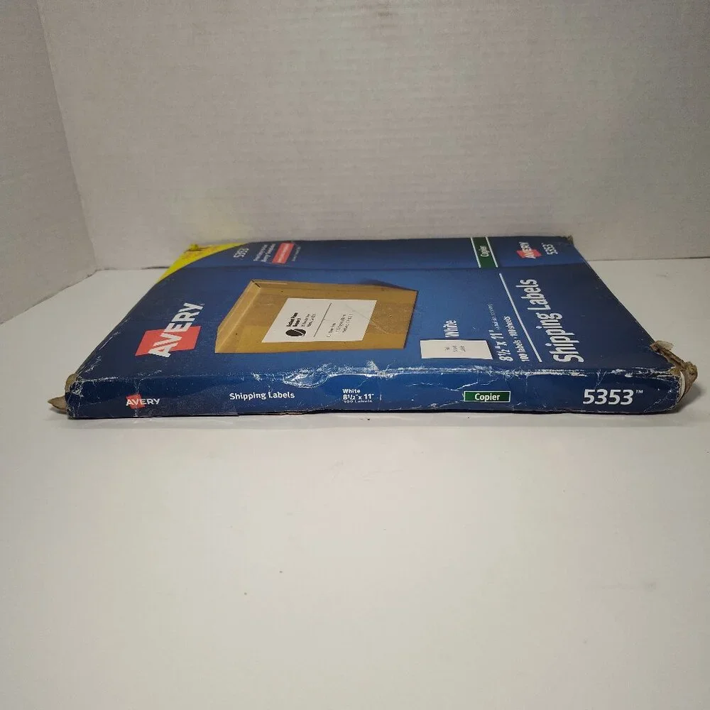Avery Full Sheet Shipping Labels 8-1/2